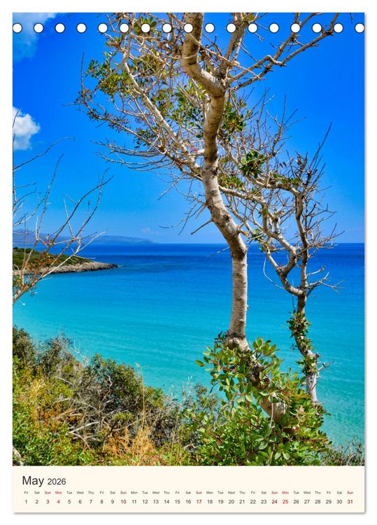 Produktbild: A feast for the eyes - Crete (Desk Calendar 2026 DIN A5 portrait), CALVENDO 12 Month DeskCalendar