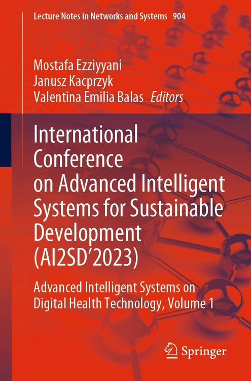 Produktbild: International Conference on Advanced Intelligent Systems for Sustainable Development (AI2SD'2023)