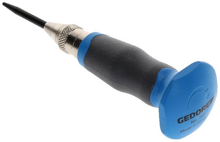 Produktbild: 101 Automatik-K&ouml;rner mit Spitze und Handschutz Gedore 8722880