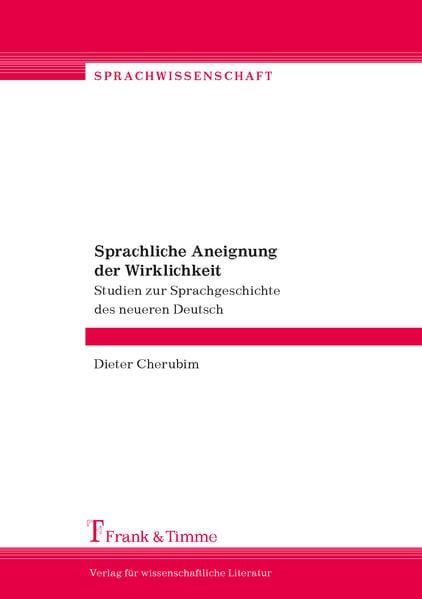 Produktbild: Sprachliche Aneignung der Wirklichkeit
