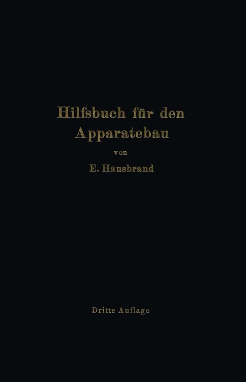 Produktbild: Hilfsbuch f&uuml;r den Apparatebau
