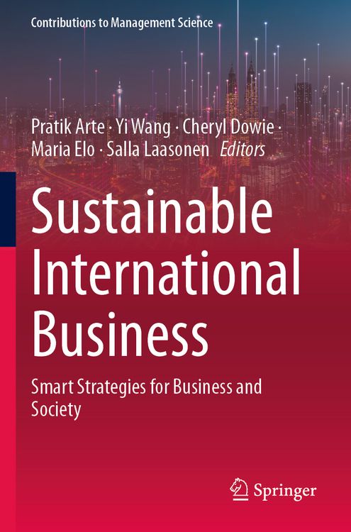 Produktbild: Sustainable International Business