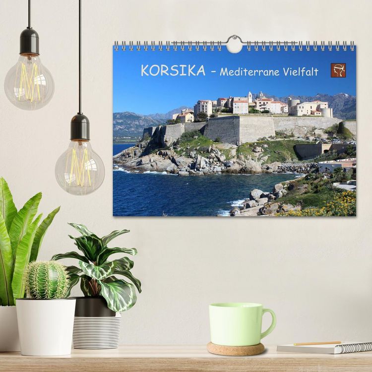Produktbild: Korsika - Mediterrane Vielfalt (Wandkalender 2026 DIN A4 quer), CALVENDO Monatskalender