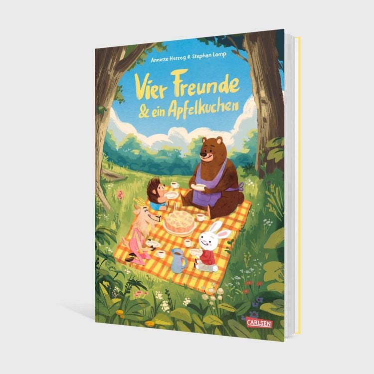 Produktbild: Vier Freunde und ein Apfelkuchen