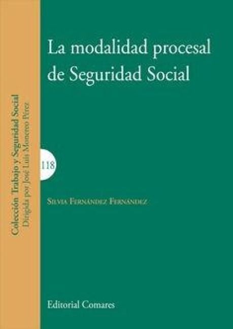 Produktbild: La modalidad procesal de seguridad social