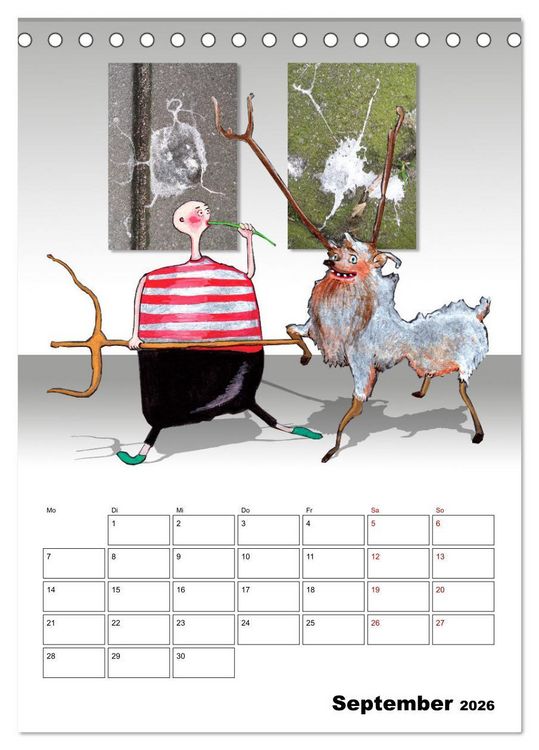 Produktbild: SO EIN SHIT! (Tischkalender 2026 DIN A5 hoch), CALVENDO Monatskalender