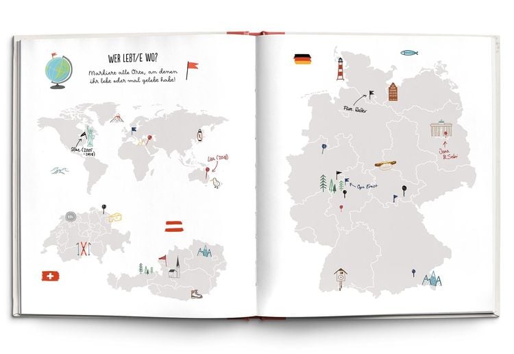 Produktbild: Meine Familie in einem Buch