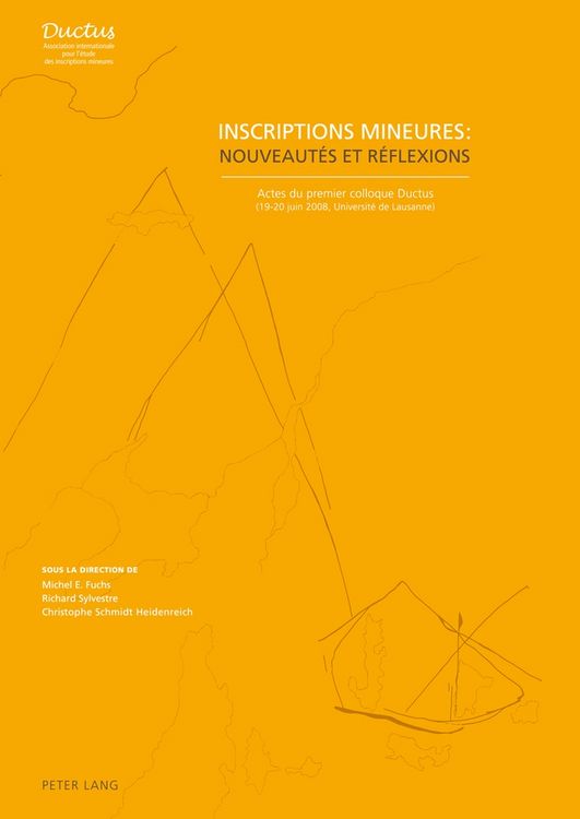 Produktbild: Inscriptions mineures : nouveaut&eacute;s et r&eacute;flexions