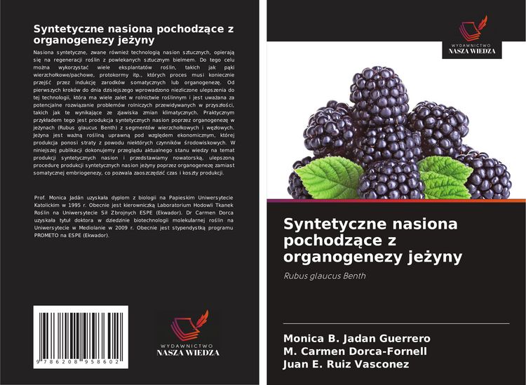 Produktbild: Syntetyczne nasiona pochodz&iquest;ce z organogenezy je&iquest;yny