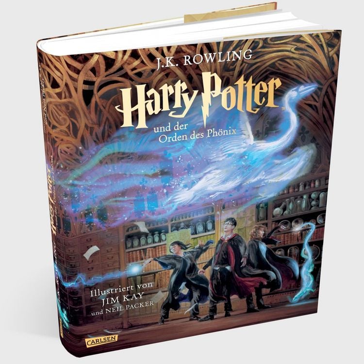 Produktbild: Harry Potter und der Orden des Ph&ouml;nix (farbig illustrierte Schmuckausgabe)