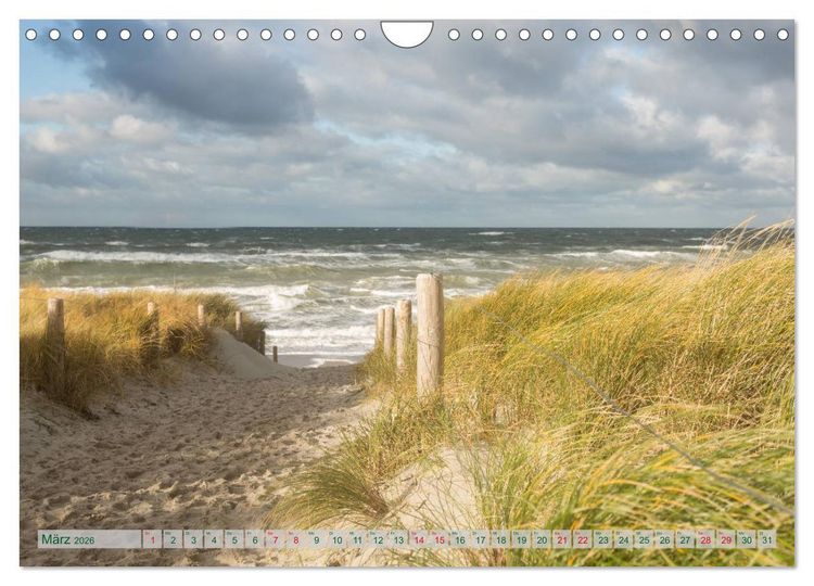 Produktbild: Mecklenburg Vorpommern - Wasser und Meer (Wandkalender 2026 DIN A4 quer), CALVENDO Monatskalender