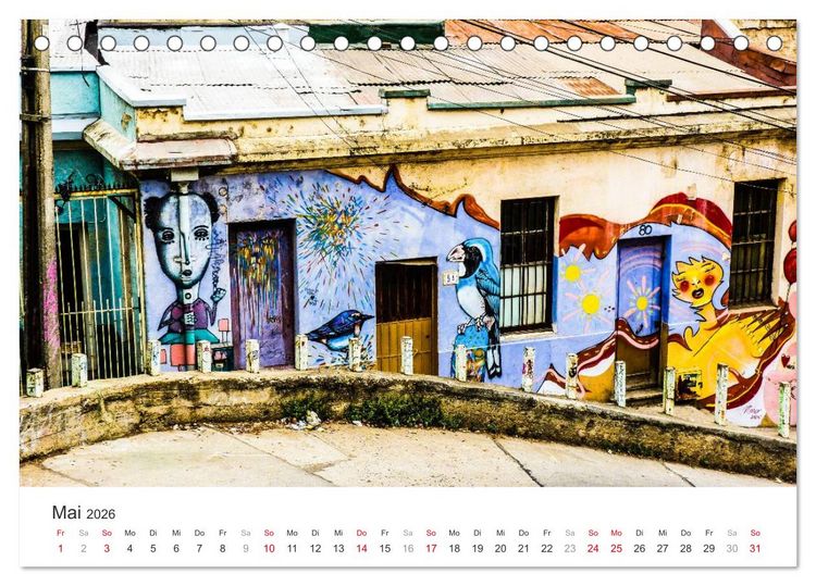 Produktbild: Chile - Land voller Kontraste (Tischkalender 2026 DIN A5 quer), CALVENDO Monatskalender
