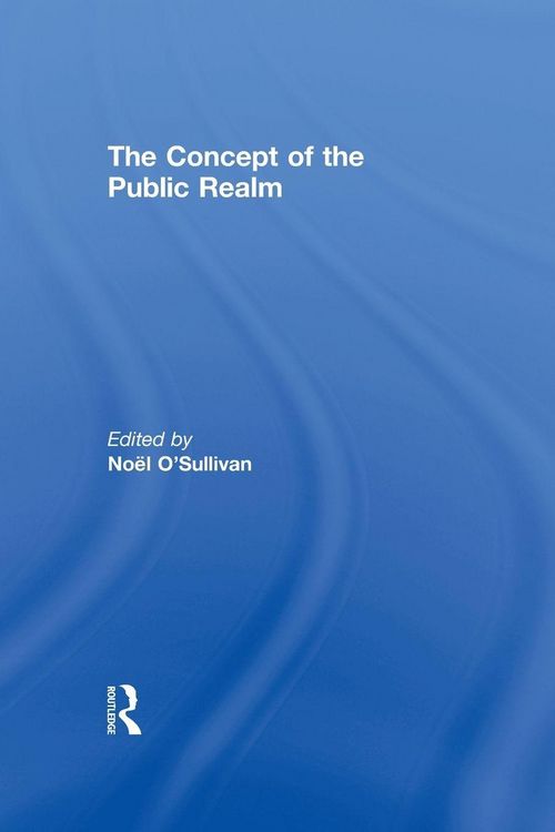 Produktbild: The Concept of the Public Realm