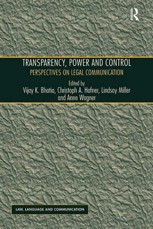 Produktbild: Transparency, Power, and Control