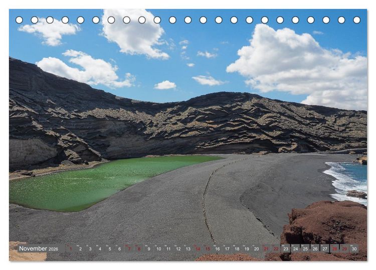 Produktbild: Magische Vulkaninseln im Atlantik (Tischkalender 2026 DIN A5 quer), CALVENDO Monatskalender