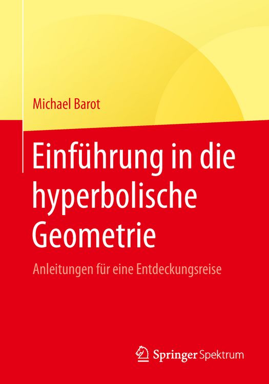 Produktbild: Einf&uuml;hrung in die hyperbolische Geometrie