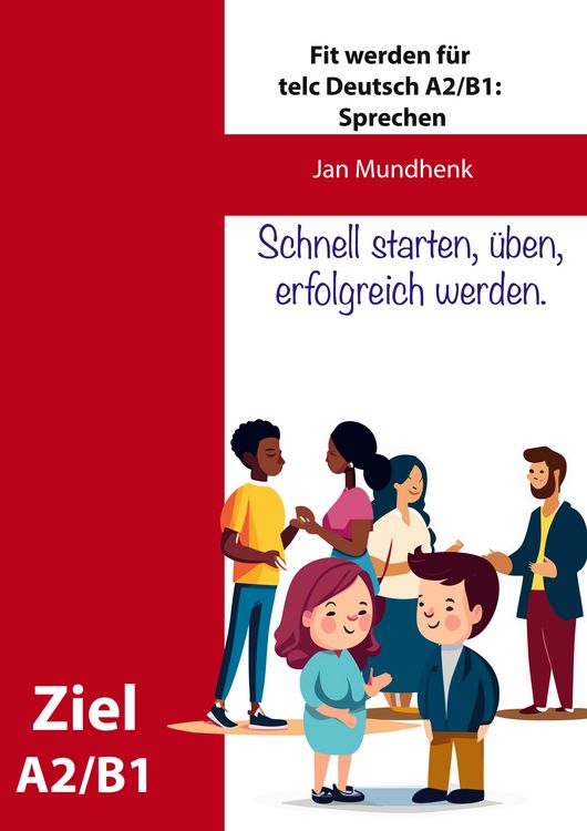 Produktbild: Fit werden f&uuml;r telc Deutsch A2/B1: Sprechen 1-3