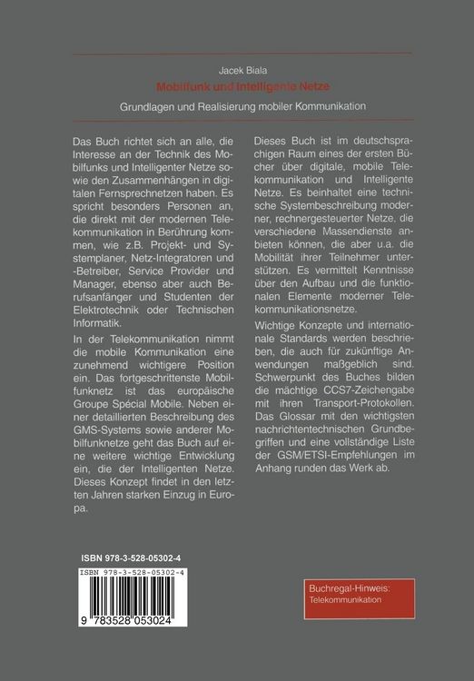 Produktbild: Mobilfunk und Intelligente Netze