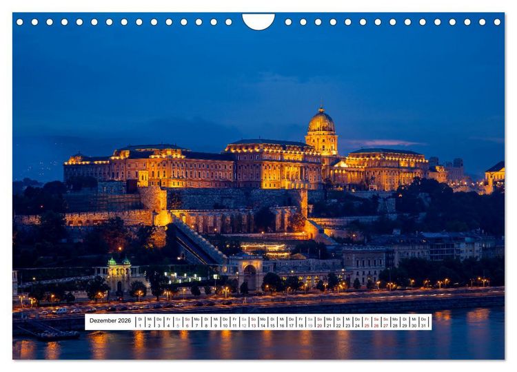 Produktbild: KAISERLICHES BUDAPEST (Wandkalender 2026 DIN A4 quer), CALVENDO Monatskalender