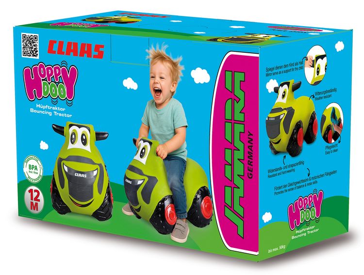 Produktbild: Claas H&uuml;pftraktor mit Pumpe