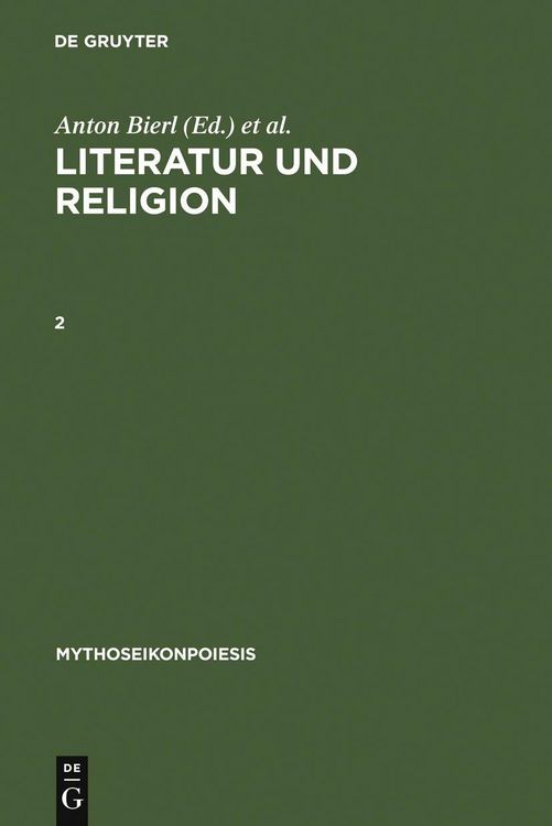 Produktbild: Literatur und Religion, 2