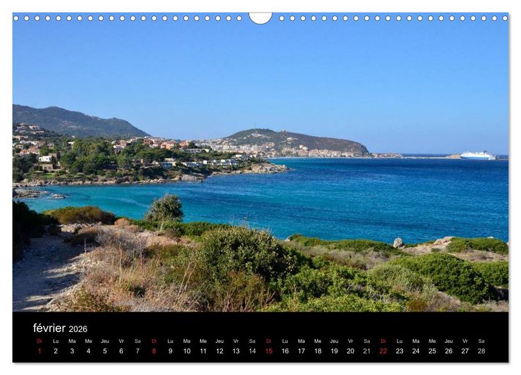 Produktbild: La Corse Ile de Beaut&eacute; (Calendrier mural 2026 DIN A3 vertical), CALVENDO calendrier mensuel