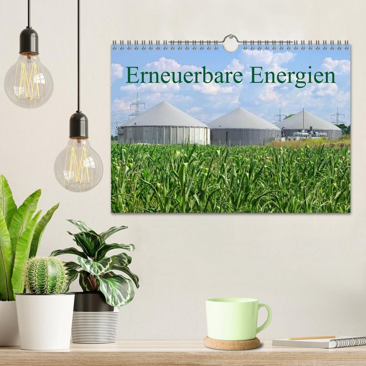 Produktbild: Erneuerbare Energien (Wandkalender 2026 DIN A4 quer), CALVENDO Monatskalender