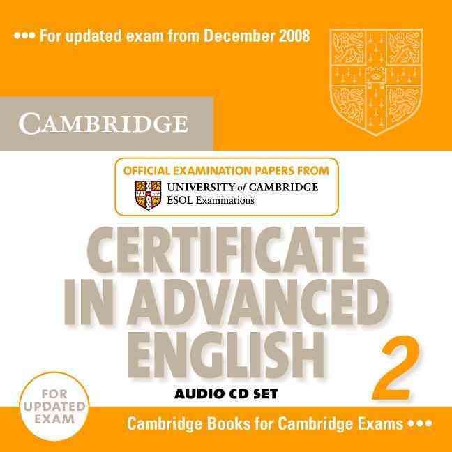 Produktbild: Cambridge Certificate in Advanced English 2 Updated Exam audio CDs(2)