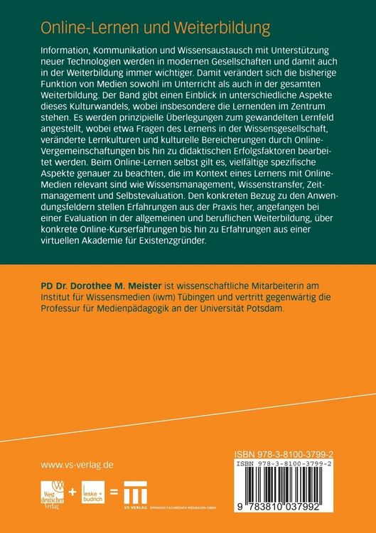 Produktbild: Online-Lernen und Weiterbildung