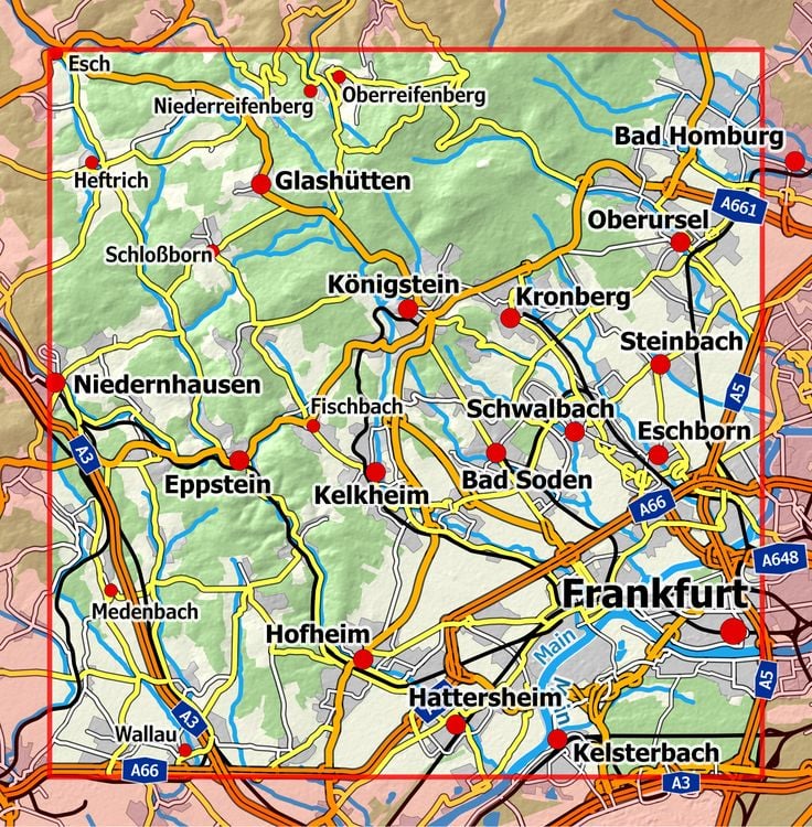 Produktbild: Vordertaunus