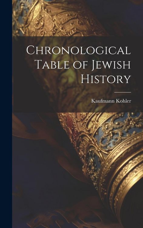 Produktbild: Chronological Table of Jewish History
