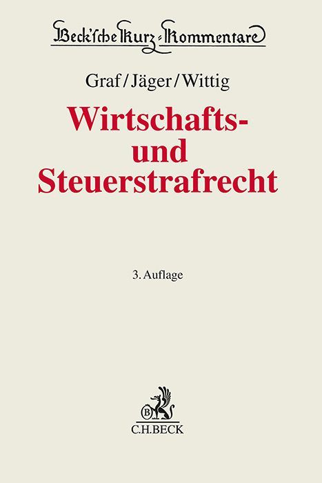 Produktbild: Wirtschafts- und Steuerstrafrecht