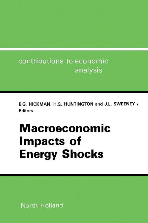 Produktbild: Macroeconomic Impacts of Energy Shocks