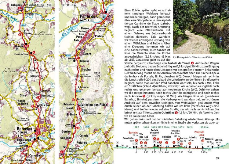 Produktbild: ROTHER Wanderf&uuml;hrer Jakobsweg - Caminho Portugu&ecirc;s