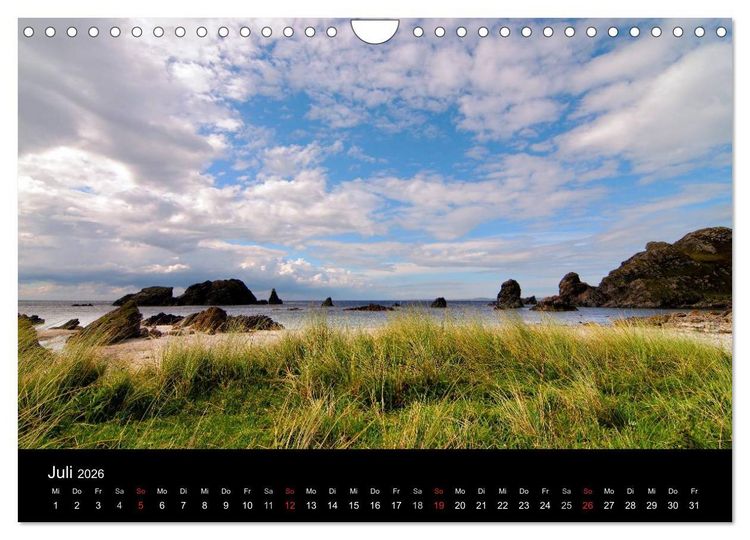 Produktbild: Schottland - Spiegel der Seele (Wandkalender 2026 DIN A4 quer), CALVENDO Monatskalender