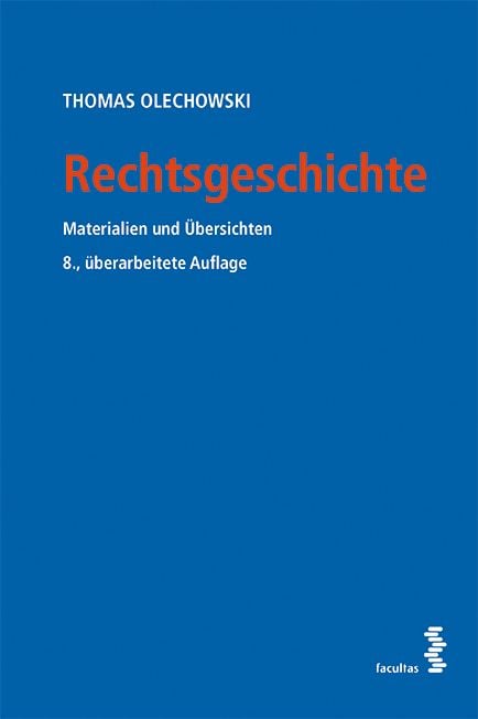 Produktbild: Rechtsgeschichte