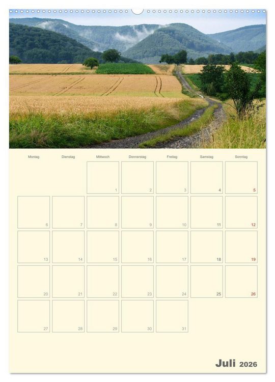 Produktbild: Unterwegs im Elsass &ndash; Terminplaner (Wandkalender 2026 DIN A2 hoch), CALVENDO Monatskalender