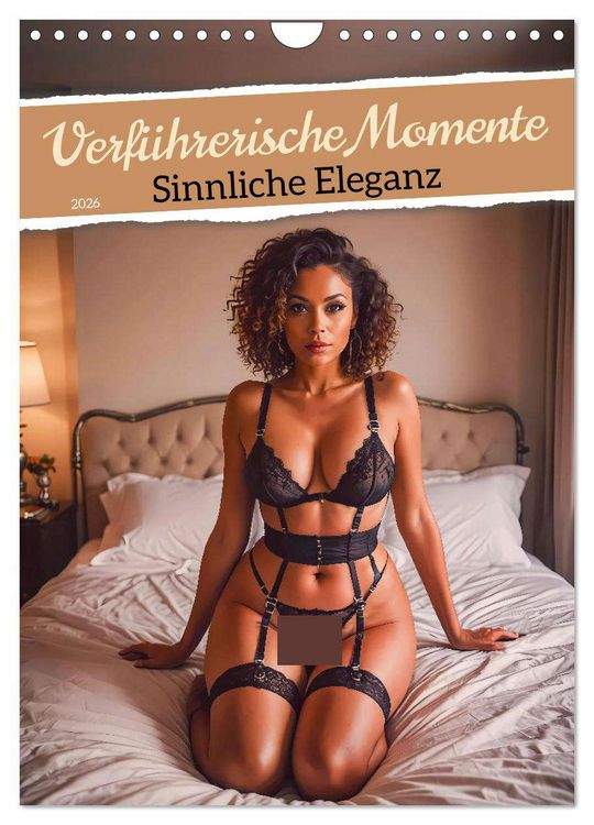 Produktbild: Verf&uuml;hrerische Momente - Sinnliche Eleganz (Wandkalender 2026 DIN A4 hoch), CALVENDO Monatskalender