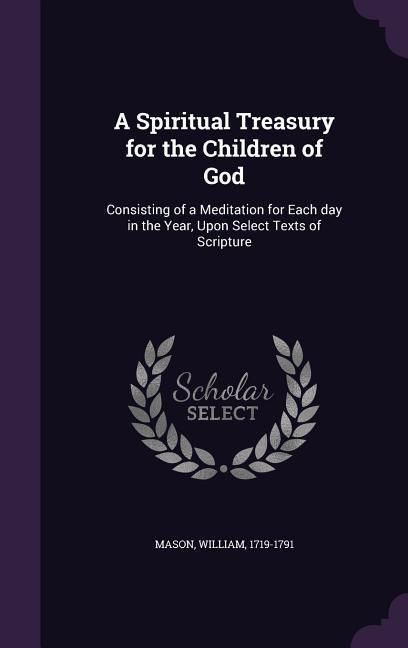 Produktbild: A Spiritual Treasury for the Children of God