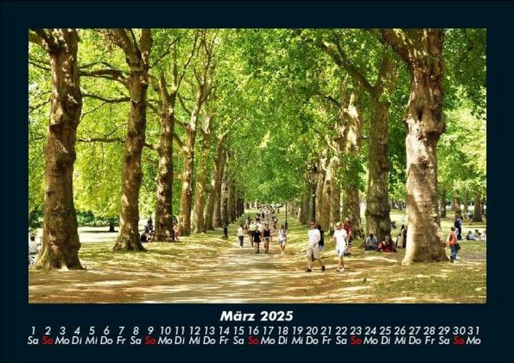 Produktbild: London 2025 Fotokalender DIN A5