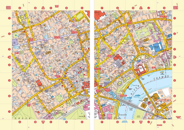 Produktbild: A -Z Master Atlas of Greater London
