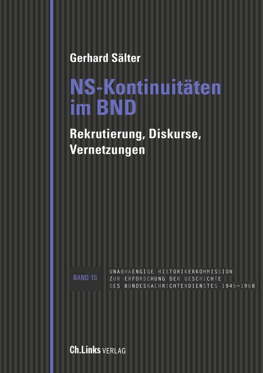 Produktbild: NS-Kontinuit&auml;ten im BND