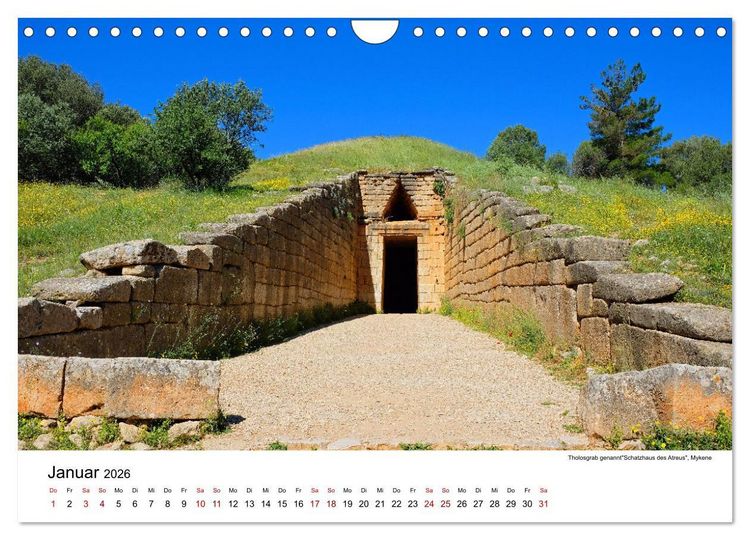 Produktbild: Reise nach Athen (Wandkalender 2026 DIN A4 quer), CALVENDO Monatskalender