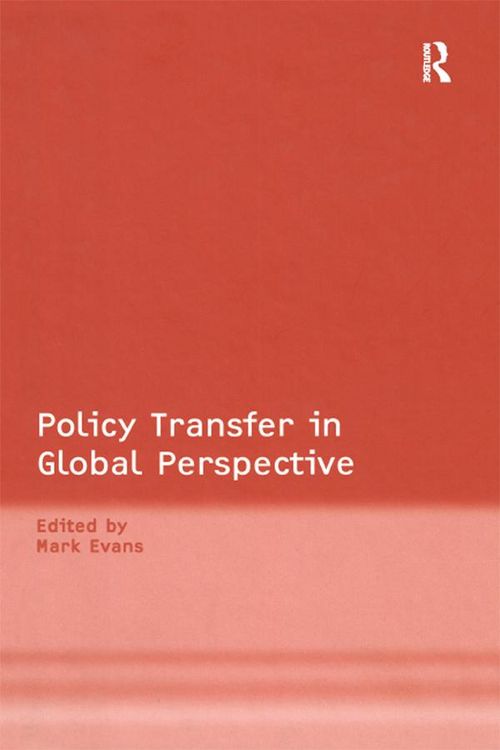 Produktbild: Policy Transfer in Global Perspective