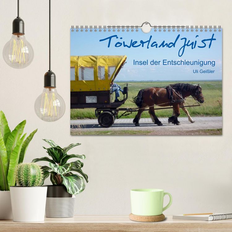 Produktbild: T&ouml;werland Juist (Wandkalender 2026 DIN A4 quer), CALVENDO Monatskalender