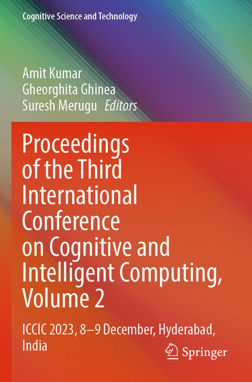 Produktbild: Proceedings of the Third International Conference on Cognitive and Intelligent Computing, Volume 2