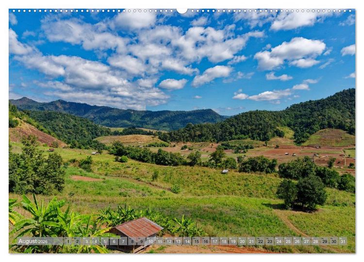 Produktbild: Thailand - Von Bangkok in den Norden (Wandkalender 2026 DIN A2 quer), CALVENDO Monatskalender