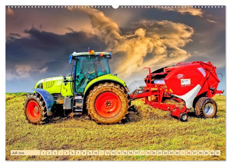 Produktbild: Landwirtschaft - Hightech und Handarbeit (hochwertiger Premium Wandkalender 2026 DIN A2 quer), Kunstdruck in Hochglanz