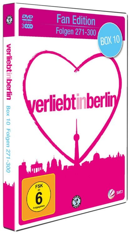 Produktbild: Verliebt in Berlin Box 10 &ndash; Folgen 271-300 [3 DVDs]
