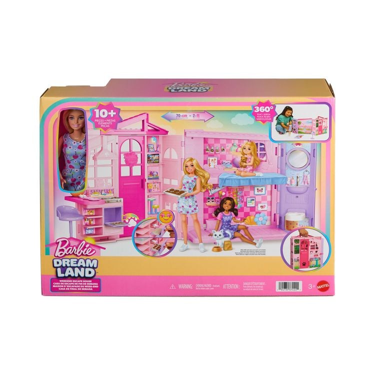 Produktbild: Barbie Weekend House mit Puppe .JMD28